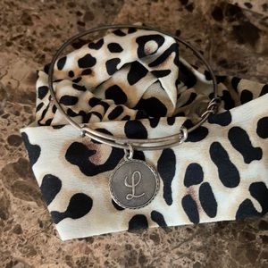 Alex and Ani Letter L Bracelet